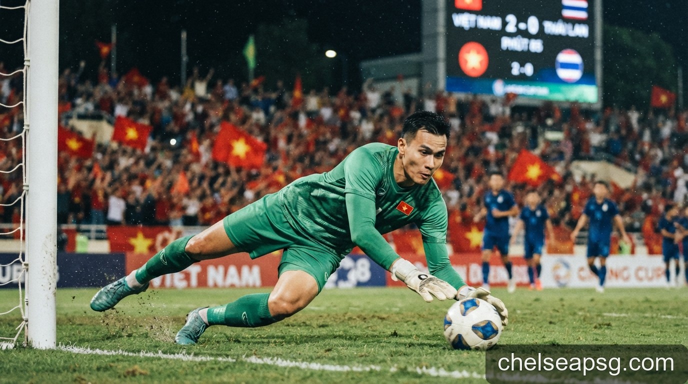Thủ thành Lê Giang Patrik: 'Bức tường thép' của tuyển Việt Nam tại ASEAN Cup