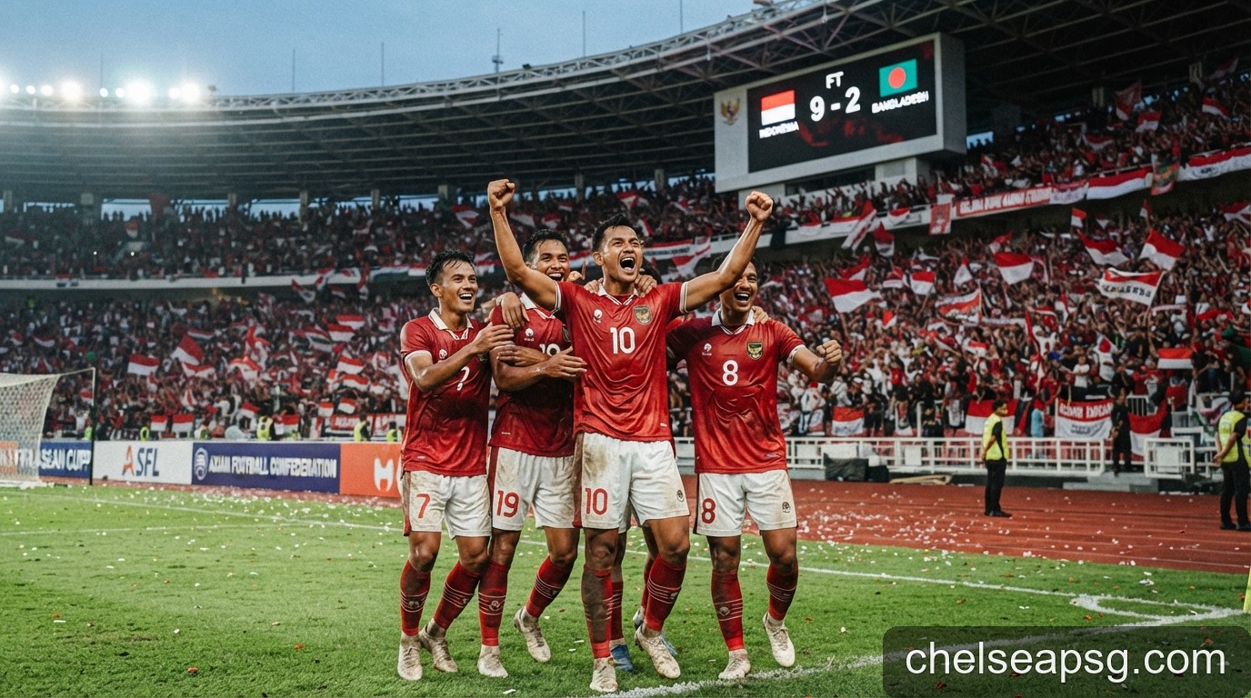 FIFA ASEAN Cup 2026: Indonesia tạo địa chấn 9-2, sẵn sàng cho trận chung kết với Thái Lan